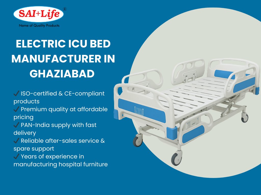 Electric ICU Bed Manufacturer in Ghaziabad