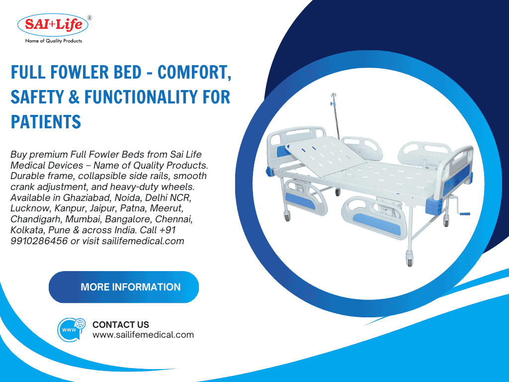 Full Fowler Bed Manufacturer in Ghaziabad