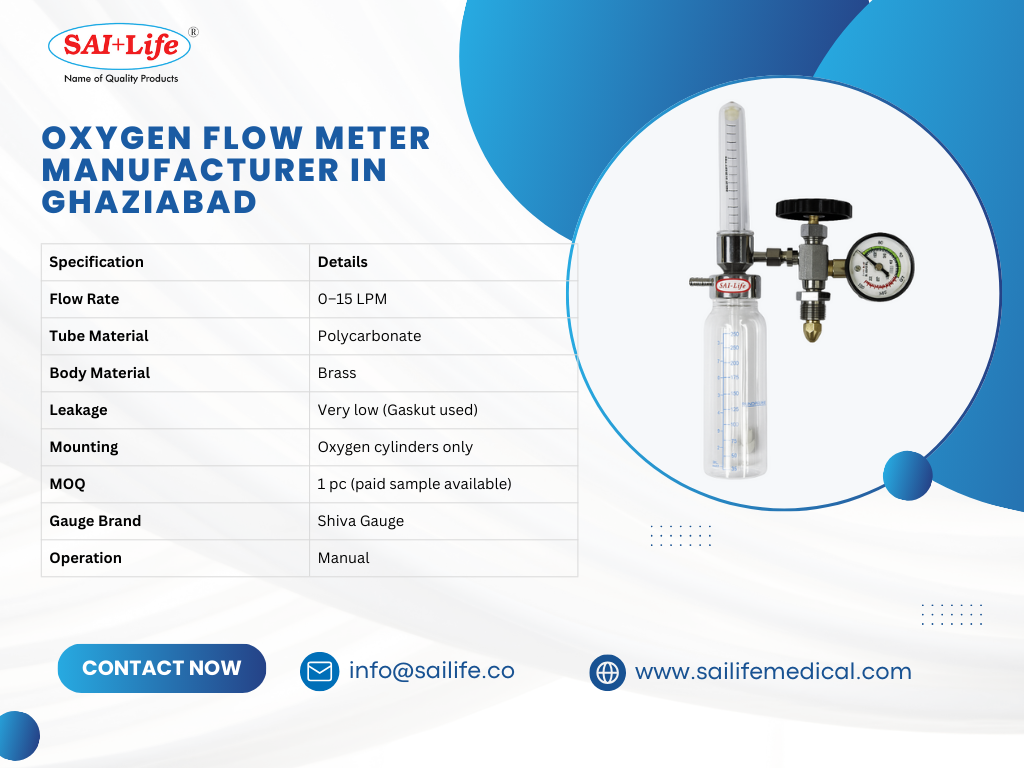 Oxygen Flow Meter Manufacturer in ghaziabad, Oxygen Flow Meter Supplier in India, Oxygen Flow Meter in Ghaziabad, Oxygen Flow Meter in Delhi NCR, Brass Oxygen Flow Meter, Polycarbonate Tube Flow Meter, Oxygen Flow Meter with Shiva Gauge, Hospital Oxygen Flow Meter, Medical Gas Flow Meter Manufacturer.